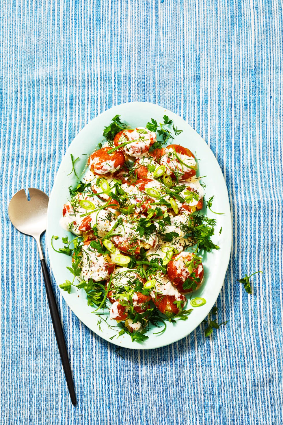 herby red potato salad