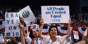 Rally Supporting Equal Rights Amendment