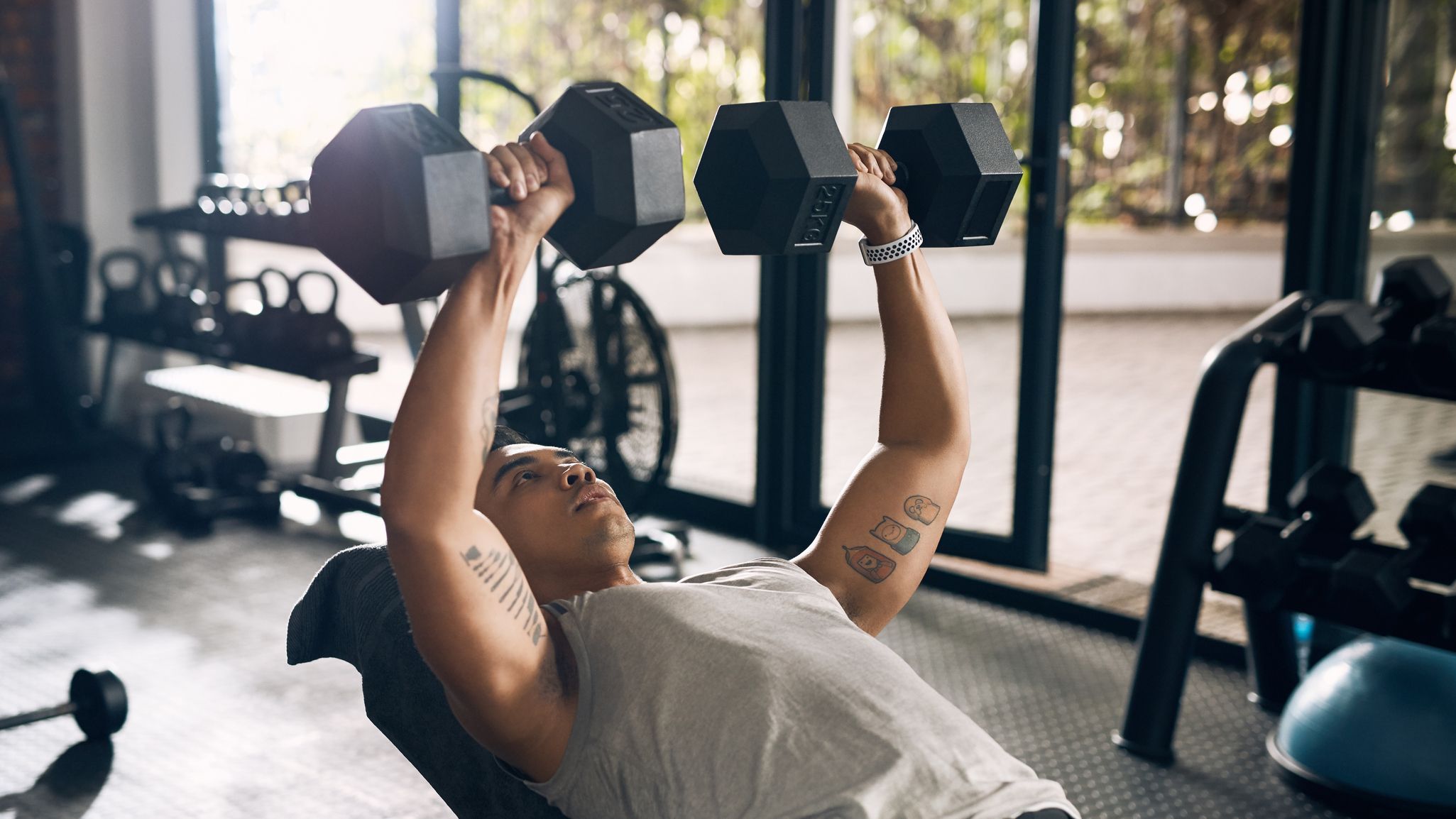 Dumbbell Chest Workout Without A Bench: 12 Exercises To Add
