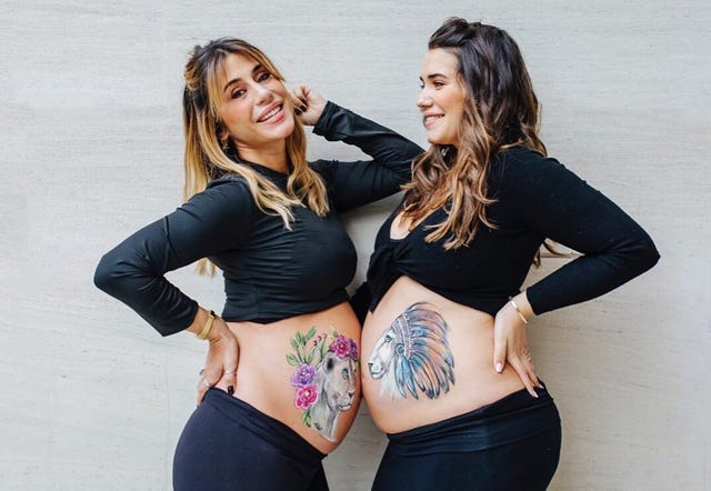 Elena y Naele Tablada