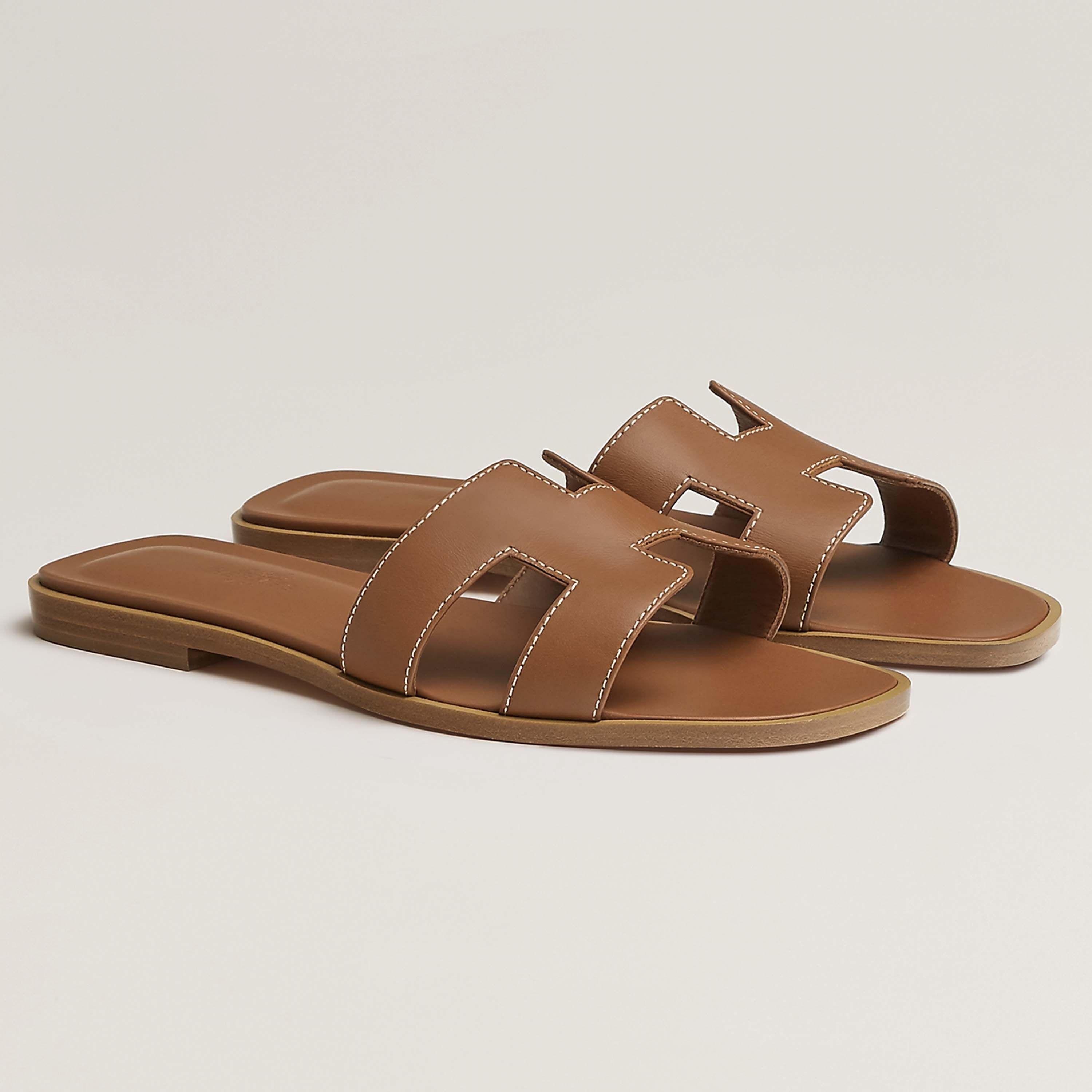 Meghan, The Duchess Of Sussex Wears Hermès Oran Sandals