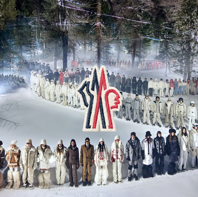 A Look at the Moncler Grenoble Fall Winter 2024 Show in St. Moritz