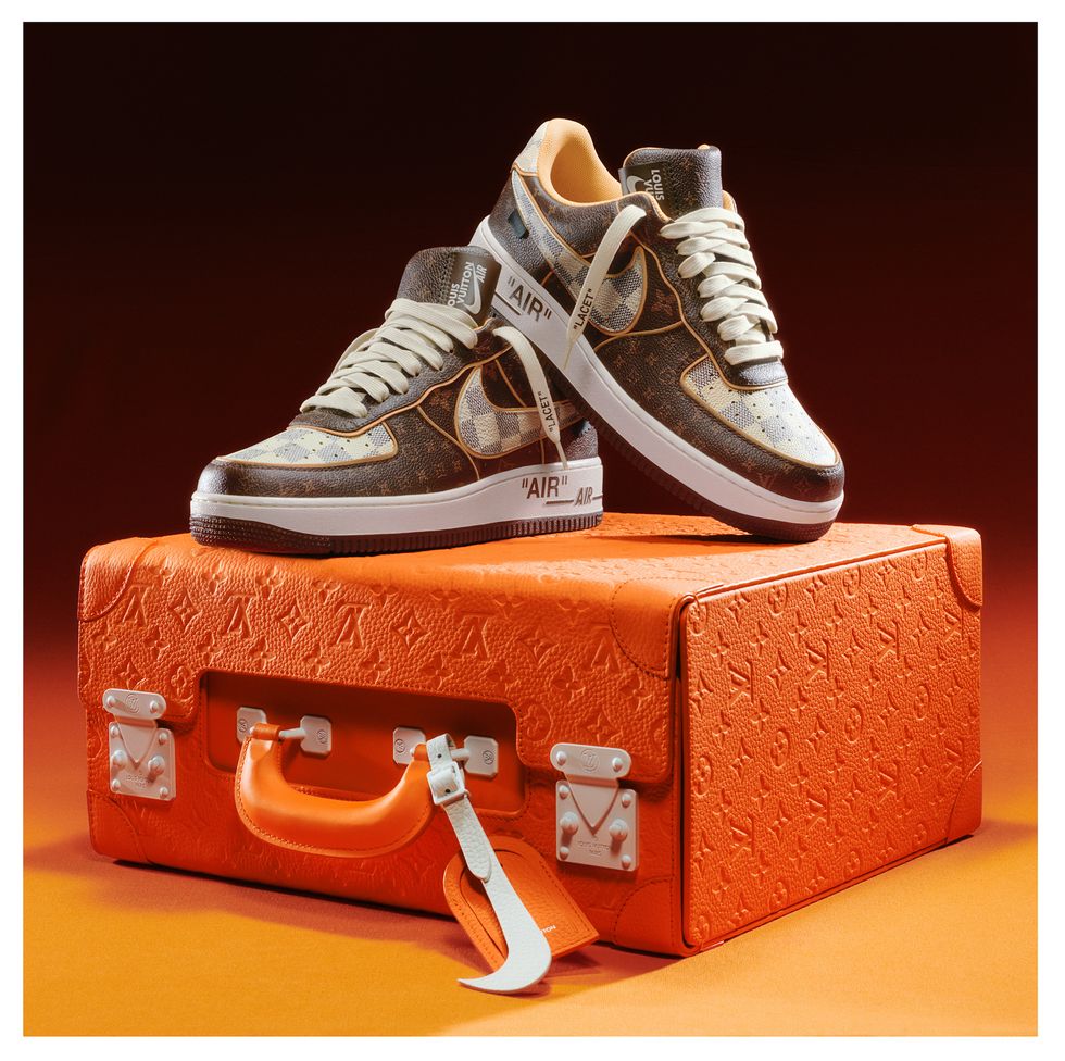 Images of a very special edition of the Louis Vuitton x Nike Air Force 1  have been released - HIGHXTAR.