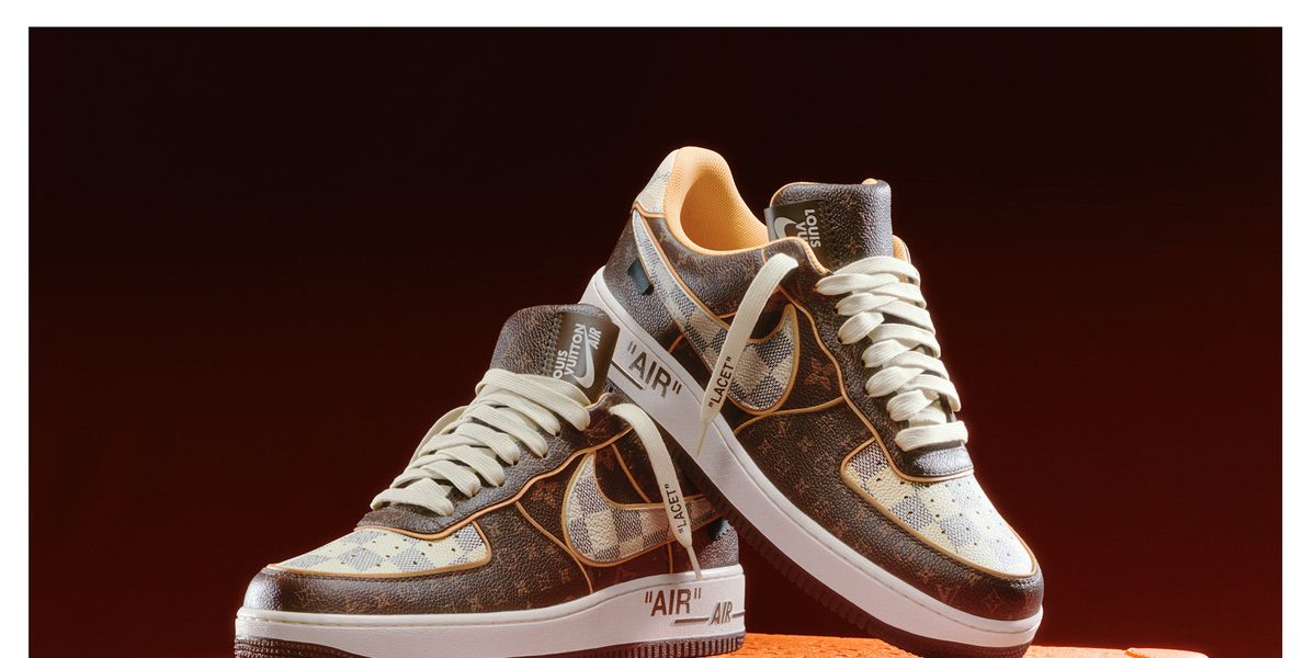 Nike's rare Louis Vuitton Air Force 1 shoes sold for as much as