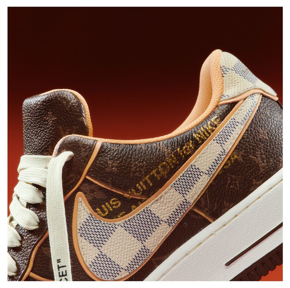 Louis Vuitton Collaborates With Nike On Air Force 1 Sneakers