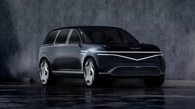 Genesis Neolun Concept Previews Future EV SUV, Likely Named GV90