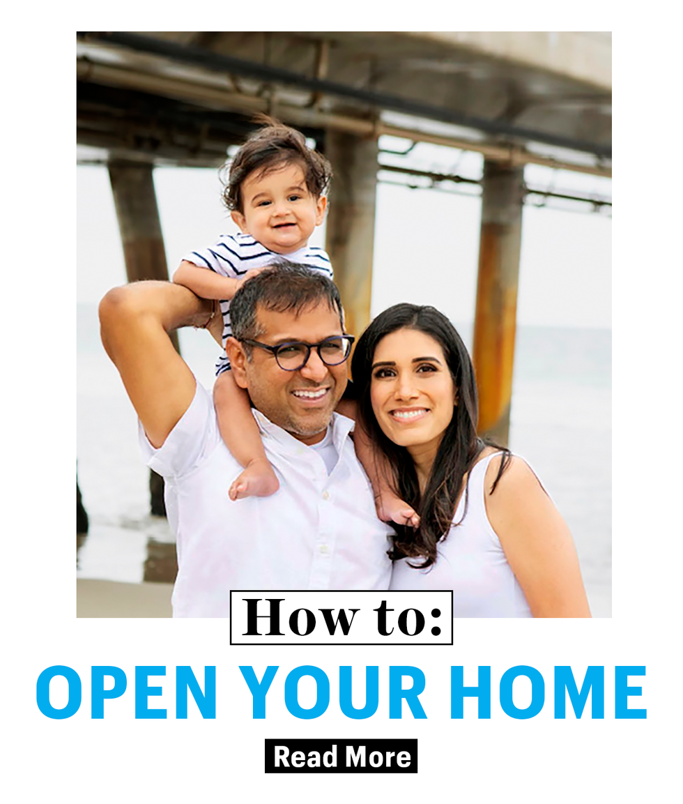 how to open your home