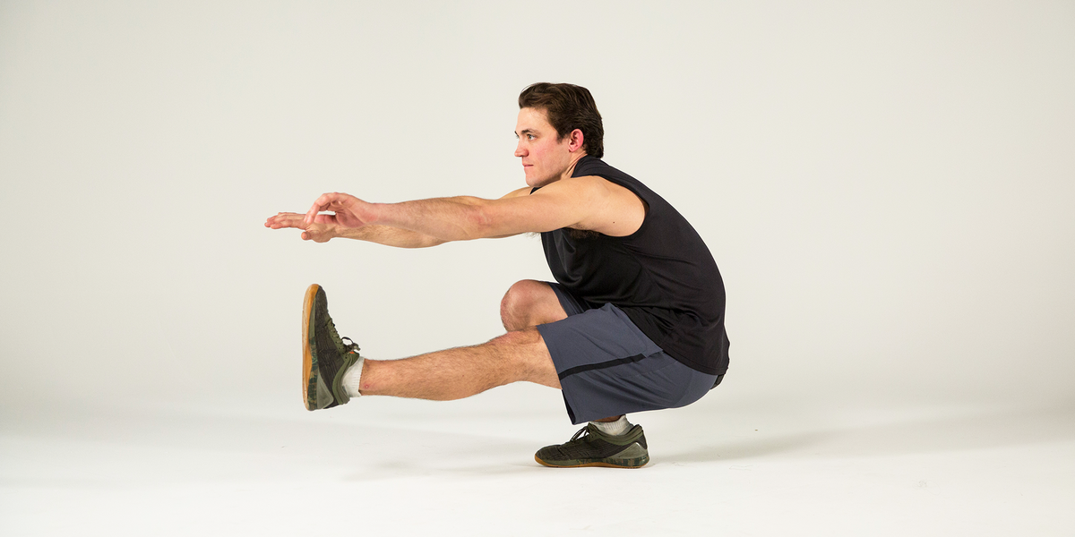 Use This Progression to Learn to Do the Pistol Squat Leg Exercise