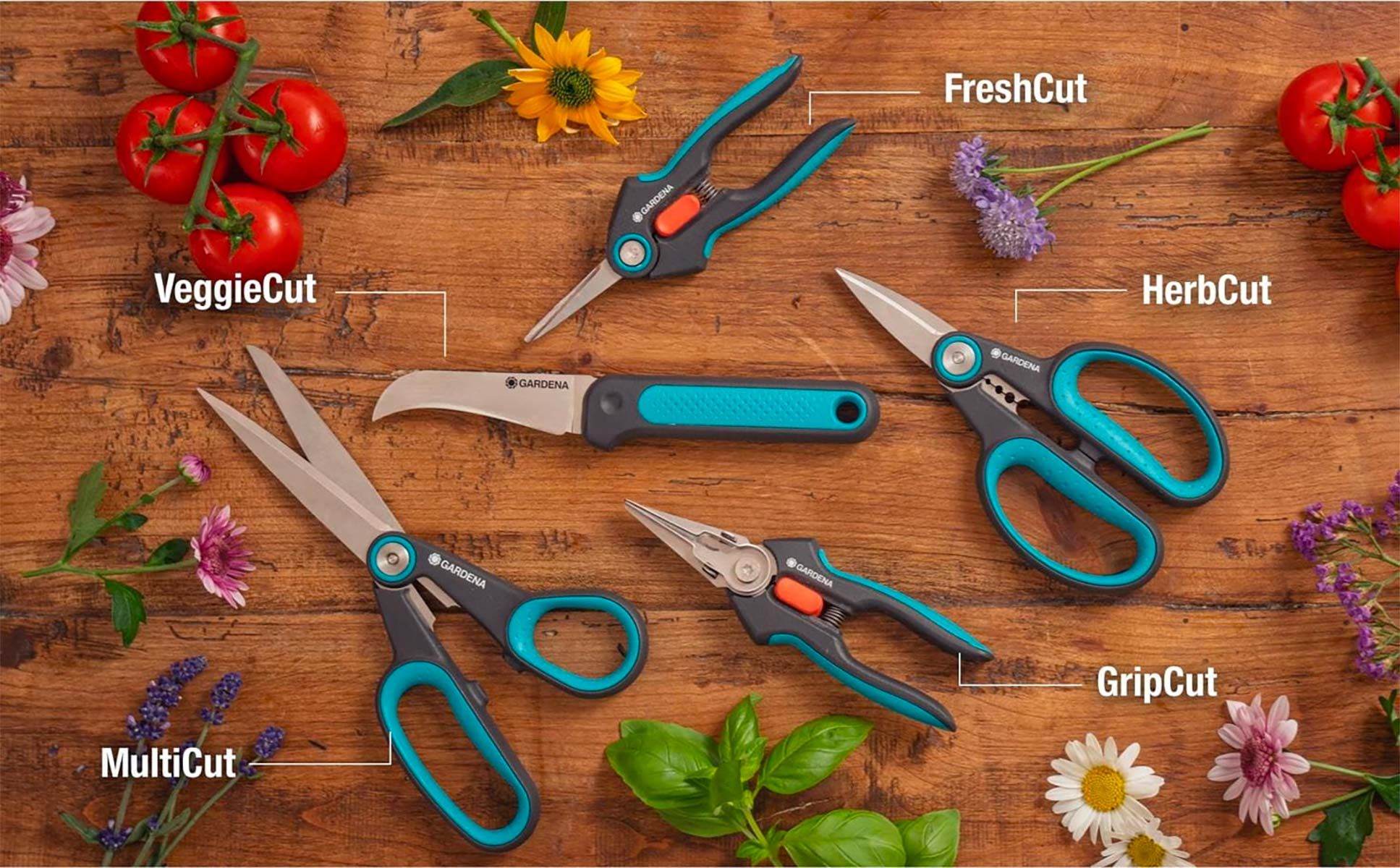40 Herramientas y útiles para las tareas de jardinería