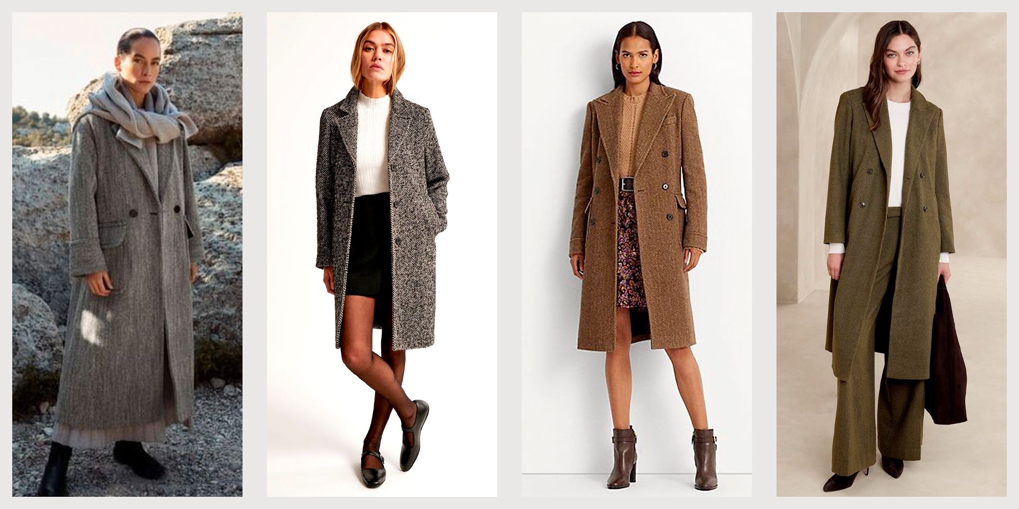 Herringbone coats on sale