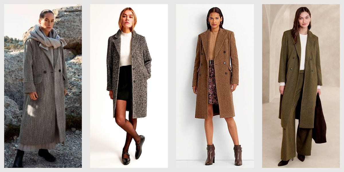 15 Best Herringbone Coats for Women 2023