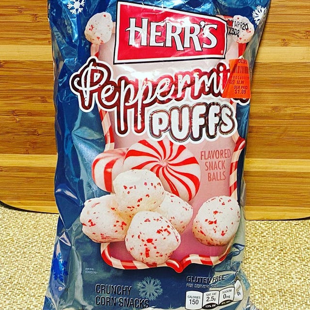 herr's peppermint puffs