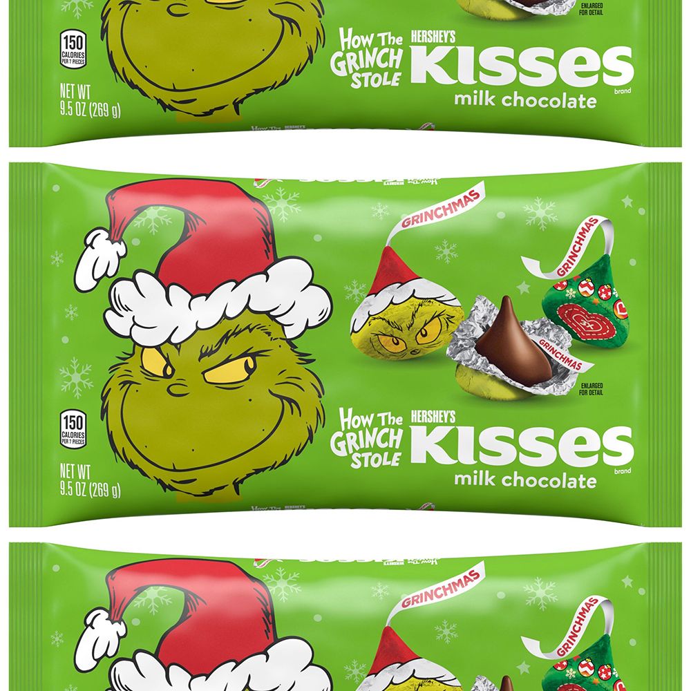 hershey's milk chocolate how the grinch stole christmas kisses