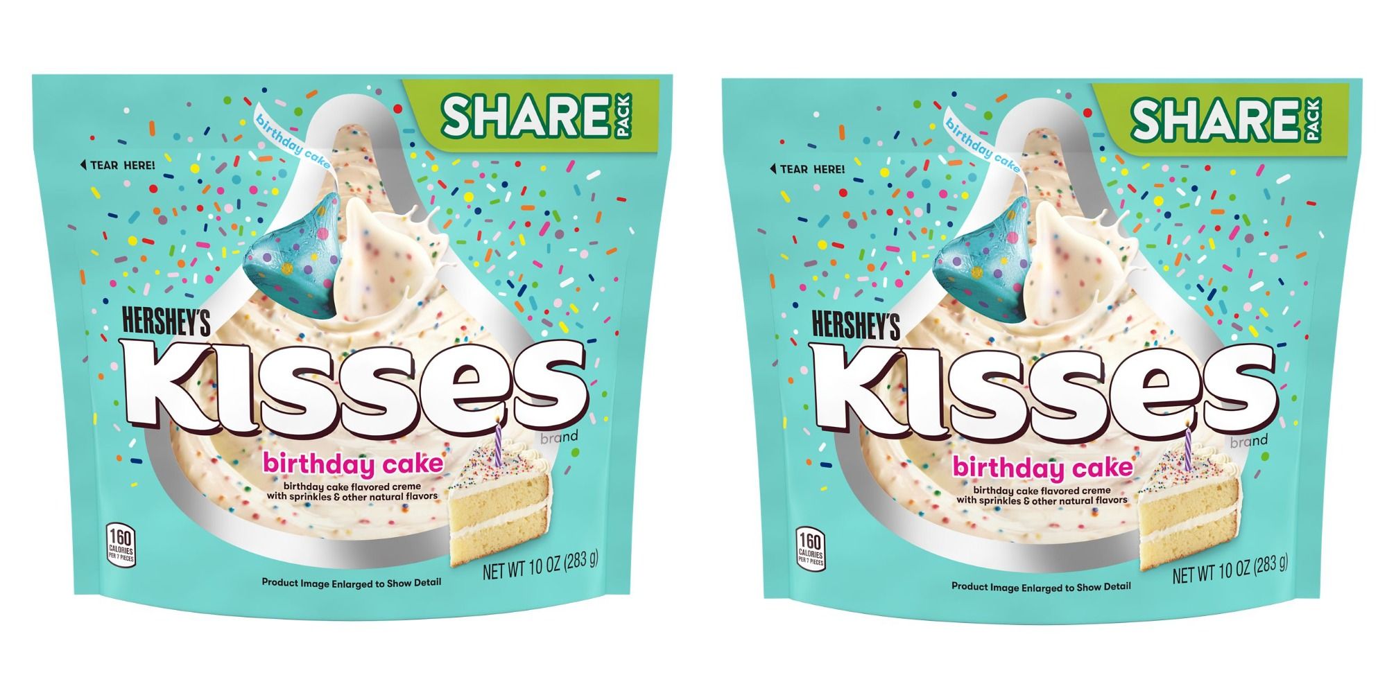 Hershey's Kisses Candy Chocolate Share Pack BIRTHDAY CAKE Cookies N Creme  & more | eBay