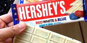 hersheys red white blue cookies n creme chocolate bar