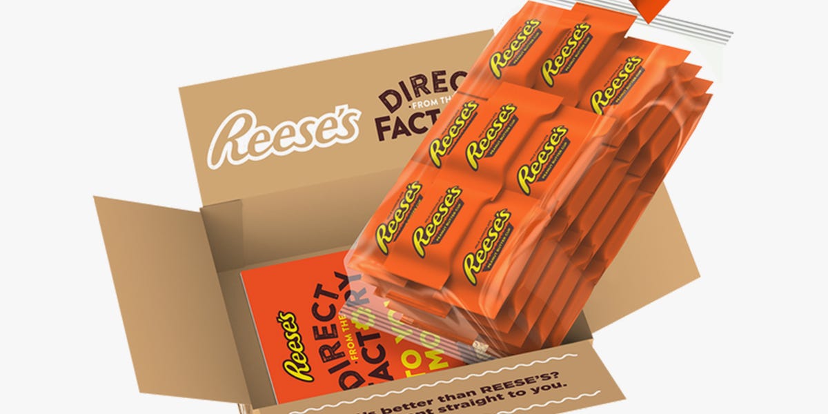 You Can Get a 2.5Pound Box of Reese’s Cups Straight From the Hershey’s