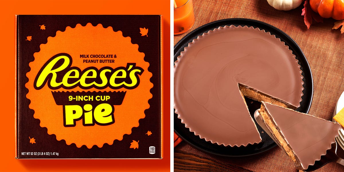 Hershey’s Just Created a 3.4-Pound Reese’s Thanksgiving Pie to Slice Up for Holiday Dessert