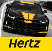 hertz chevrolet camaro