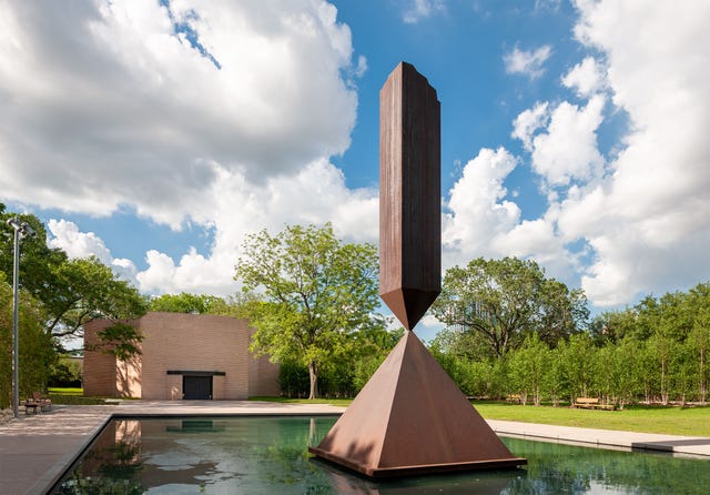 Rothko Chapel in Houston - Renovation with New Louvered Skylight