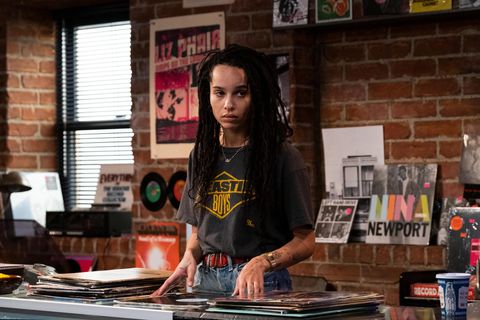 high fidelity    top five heartbreaks   episode 101    after a first date gone wrong with clyde, a “nice guy,” record store owner rob brooks recounts her top five heartbreaks and a recent emotional run in with her past   robyn zoë kravitz, shown photo by phillip carusohulu