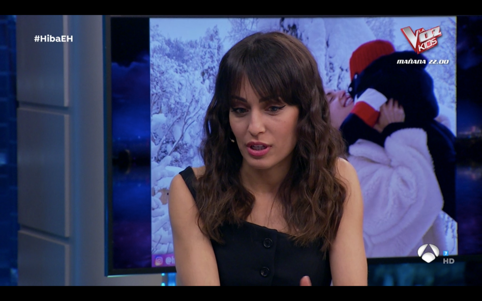 hiba abouk sobre su hijo "cada vez que le veo me explota el corazón"