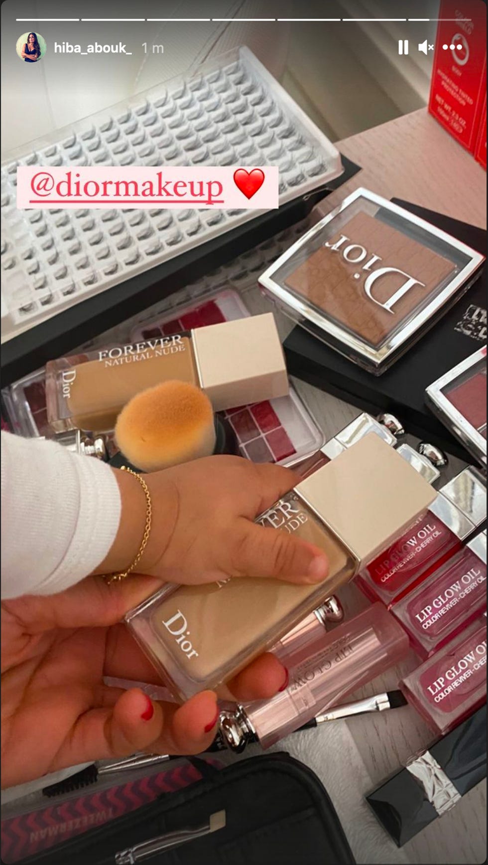 hiba abouk muestra el maquillaje que utiliza para la noche de los premios goya 2021