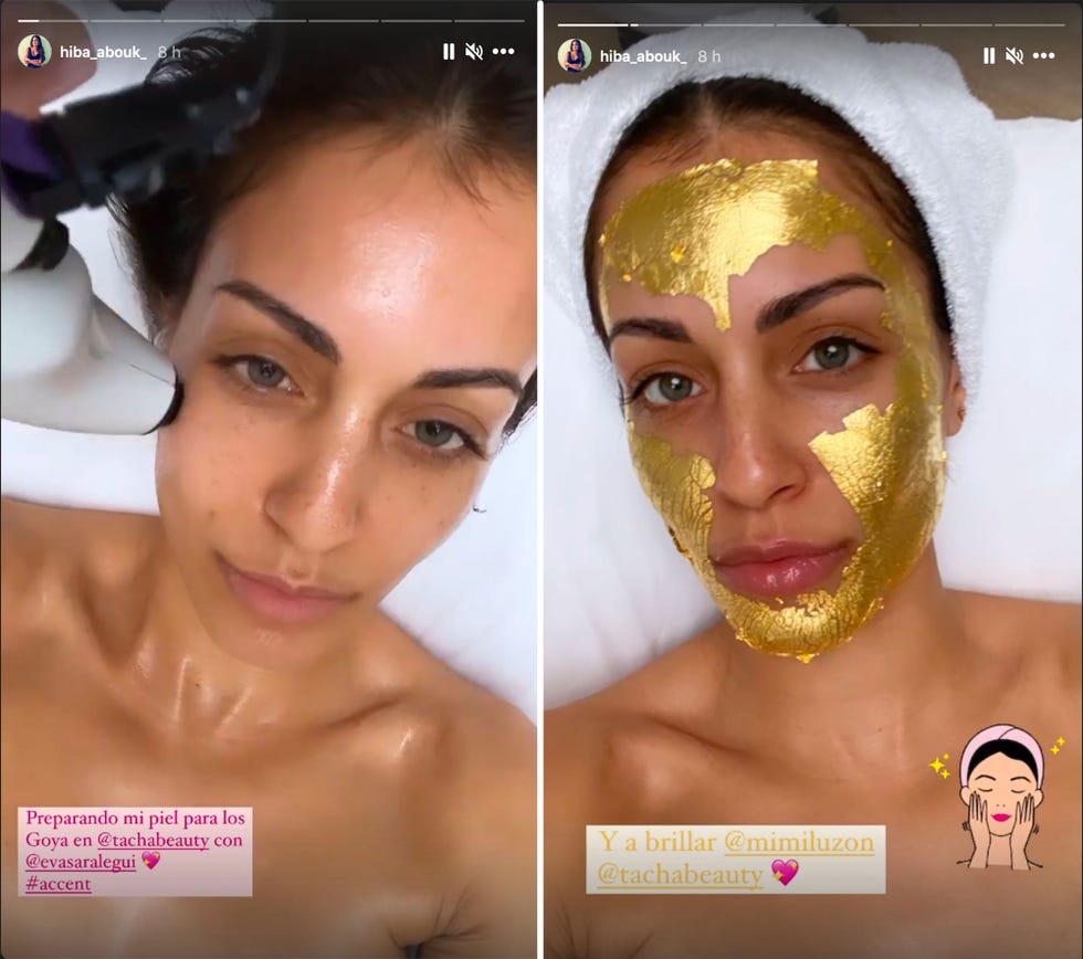 hiba abouk desvela cómo se ha preparado para brillar en los premios goya