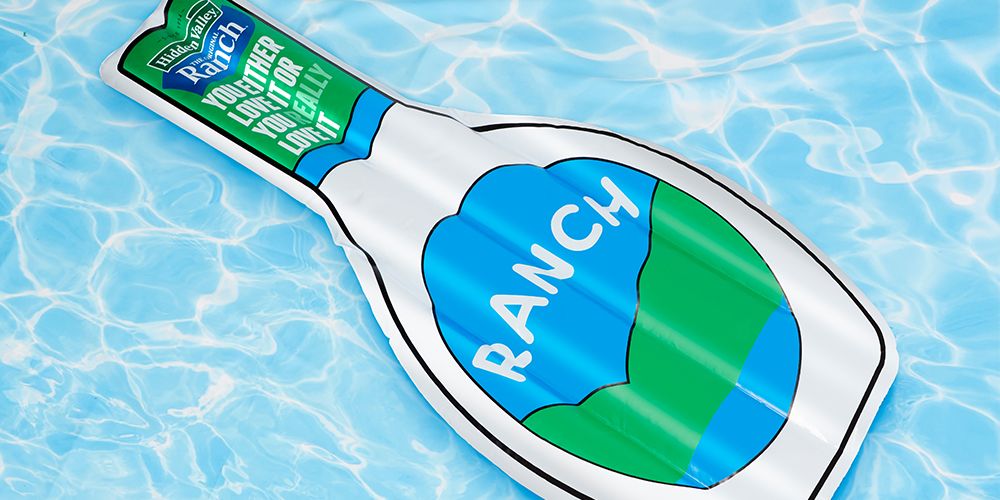 This Ranch Bottle Pool Float Is Just the Start of Hidden Valley s