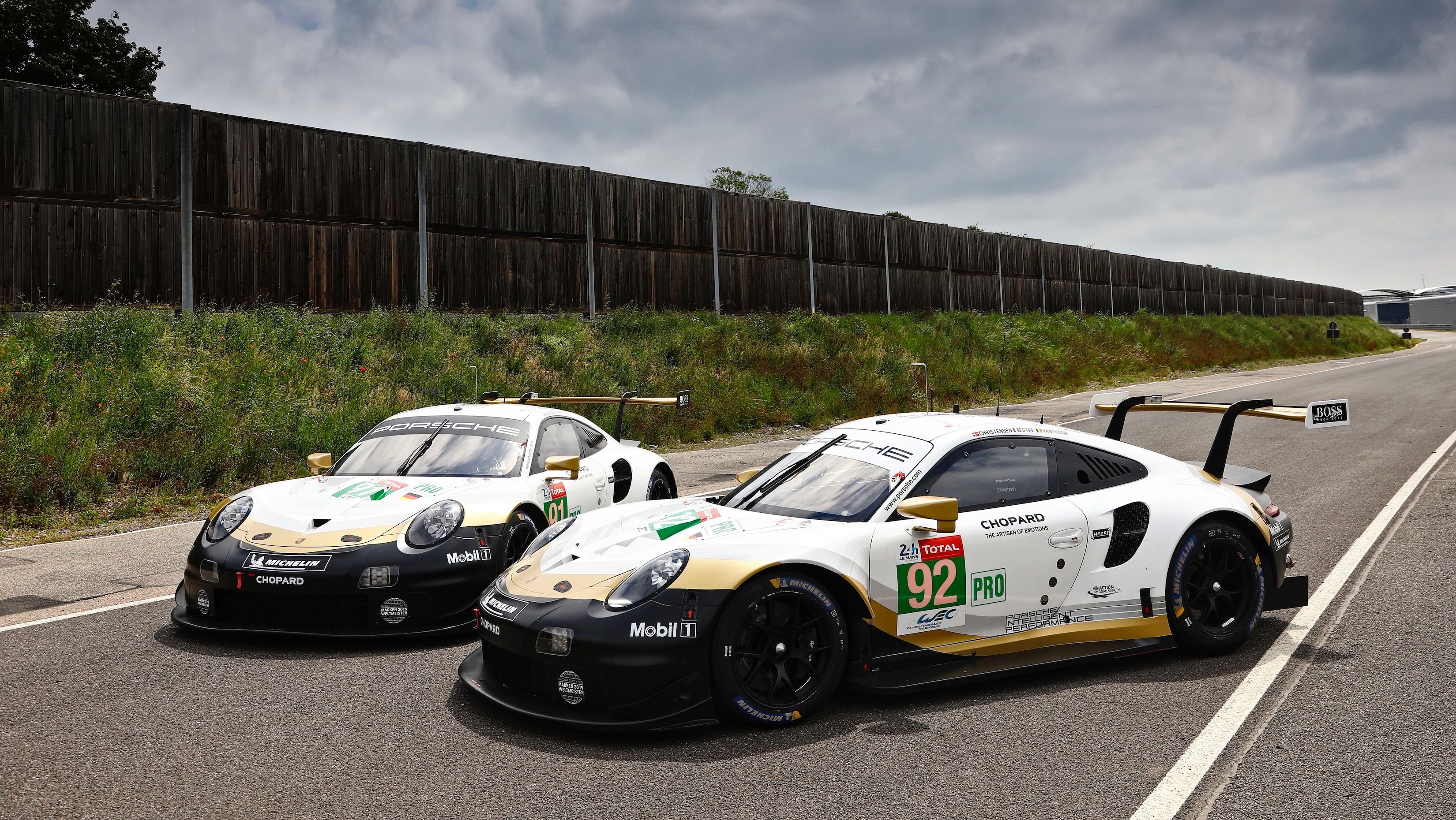 Porsche Reveals Gold 2019 911 RSR 24 Hours of Le Mans Livery
