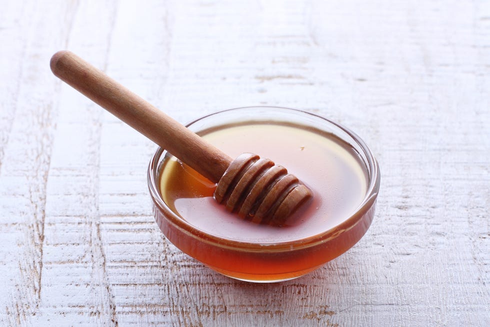 high angle view of honey dipper on table, Bekasi, Indonesia