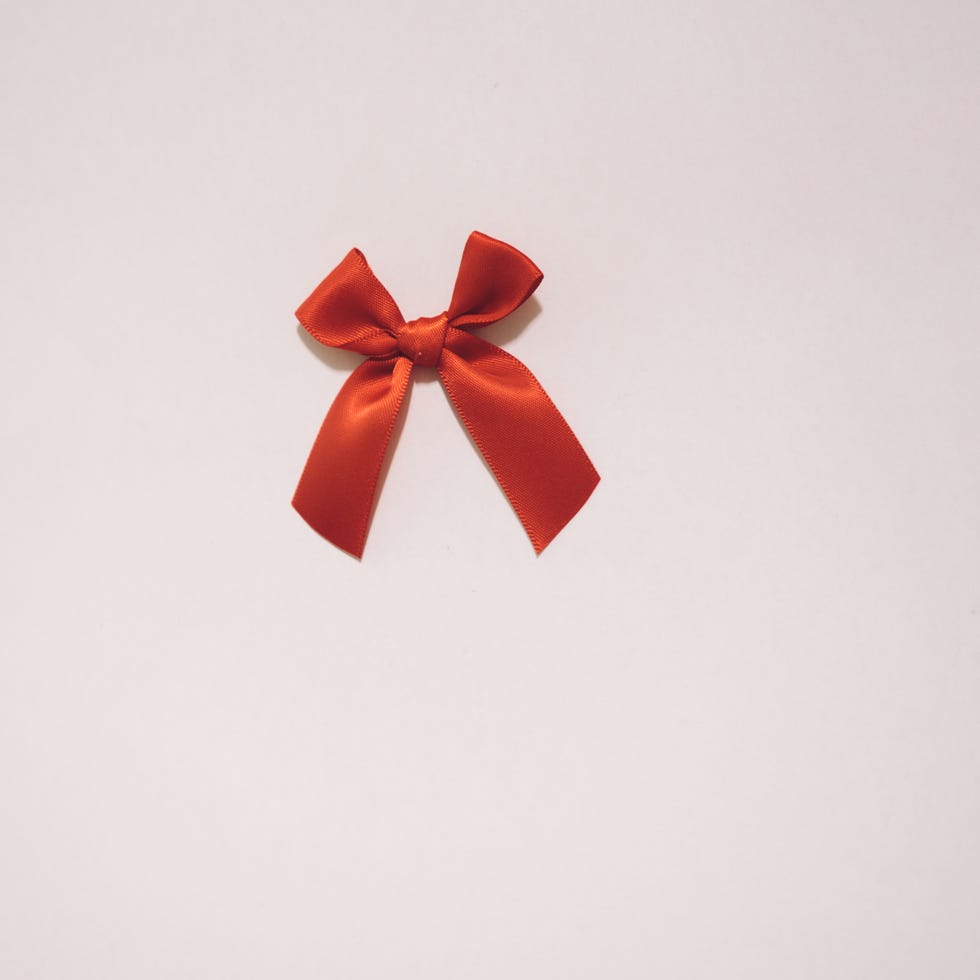 Red Satin Ribbon Bow Image & Photo (Free Trial)