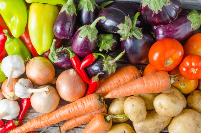 high angle view of vegetables for sale at market stall,romania