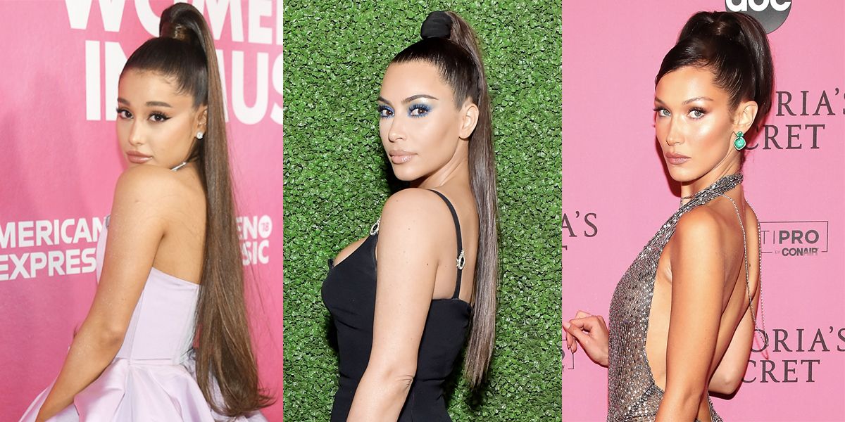 12 Celebrity High Ponytail Ideas That Prove The Style Is A Thing Again |  British Vogue