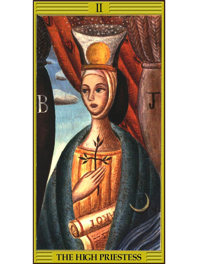 High priestess tarot card
