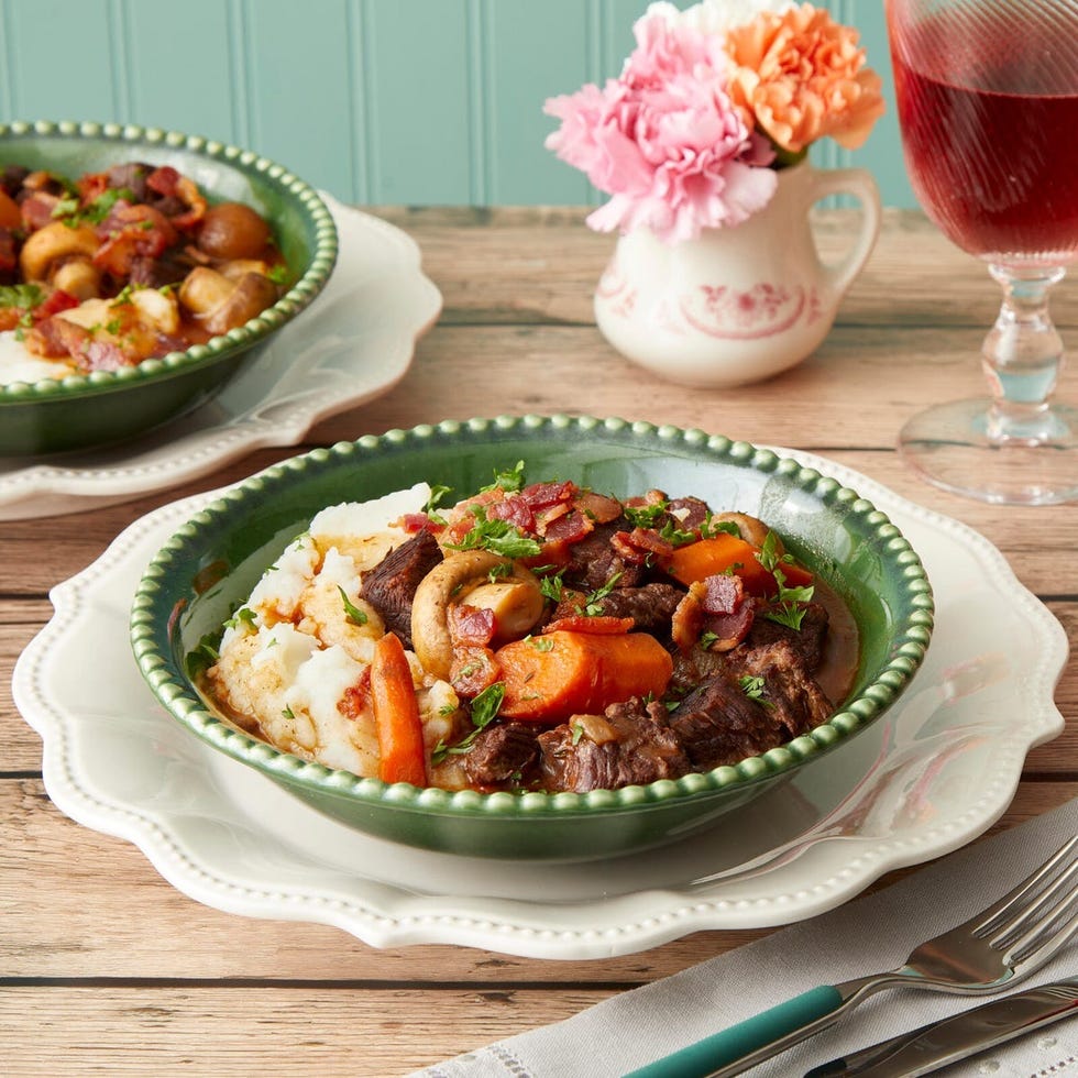 burgundy beef stew high protein dinner