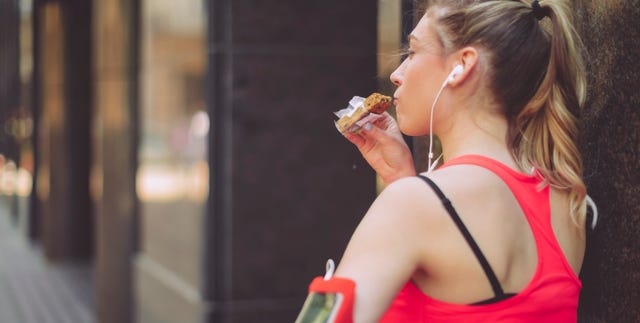 Healthy outdoors exercising