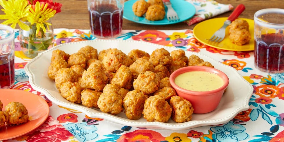 high protein snacks sausage balls