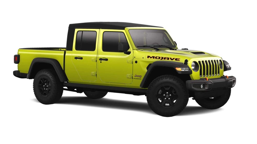 Jeep Gladiator Mojave jeep gladiator 2023 mojave high velocity yellow