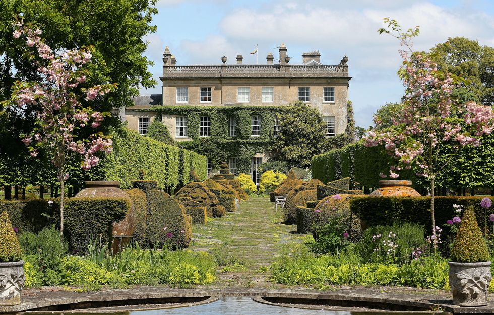 general view of the gardens at highgrove house