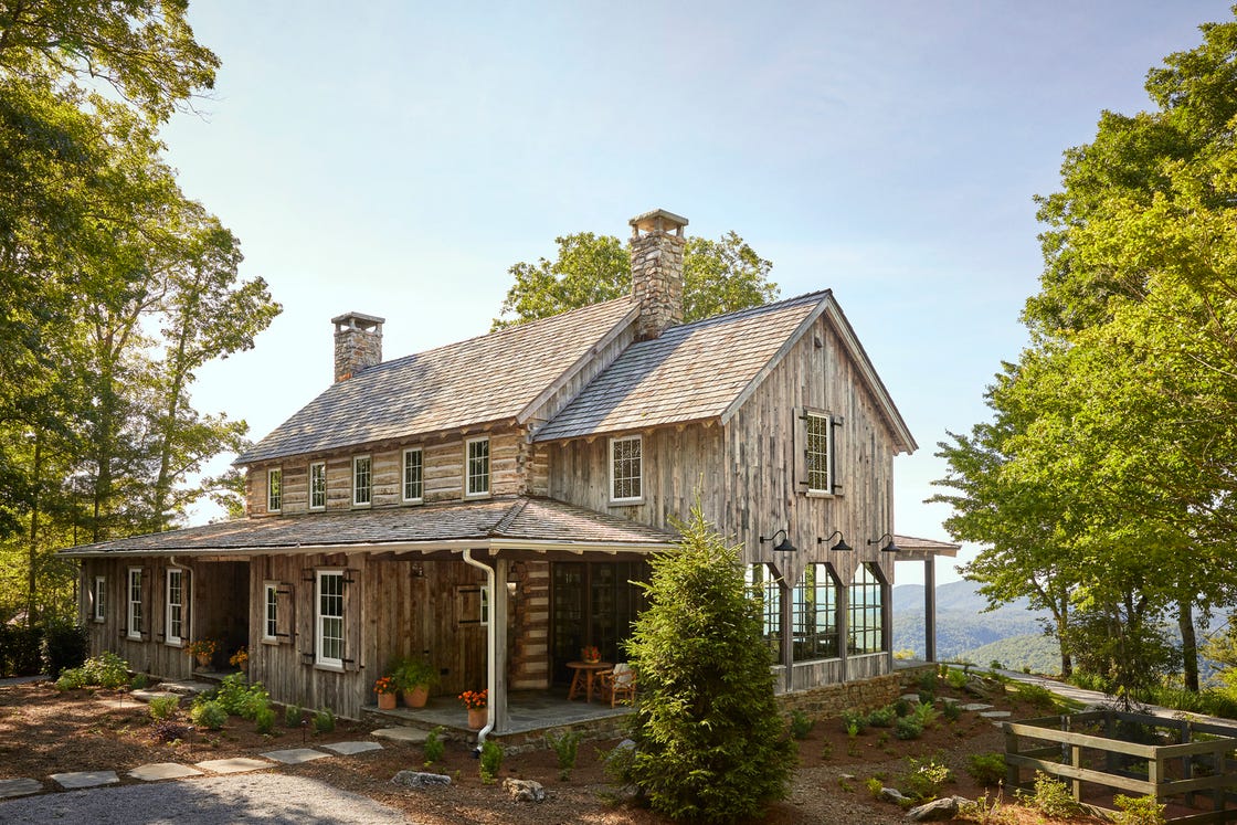 This Rustic Mountain Cabin Is Filled With Eclectic Antiques