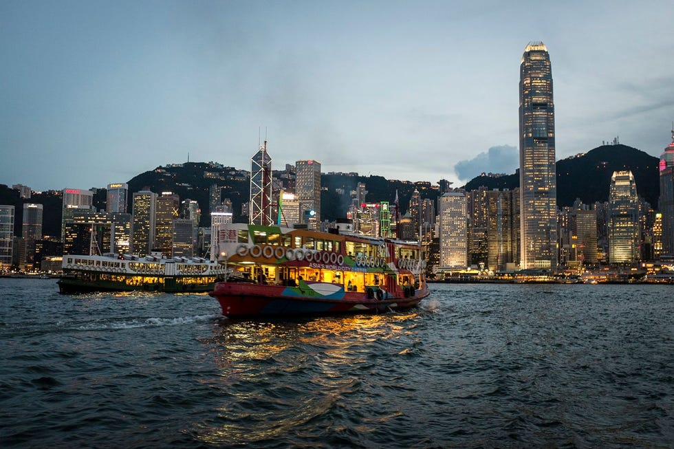 De Star Ferry van HongKong