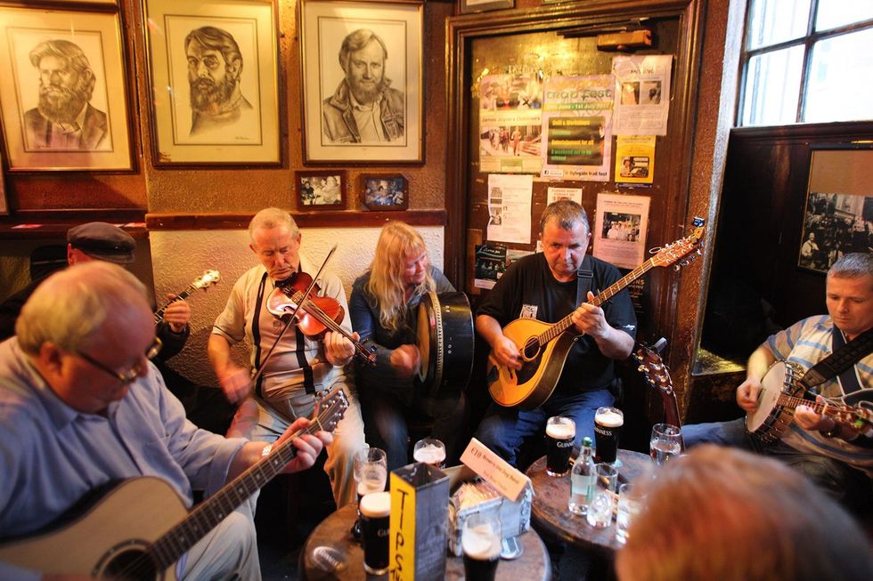Muzikanten inODonoghues Bar Dublin