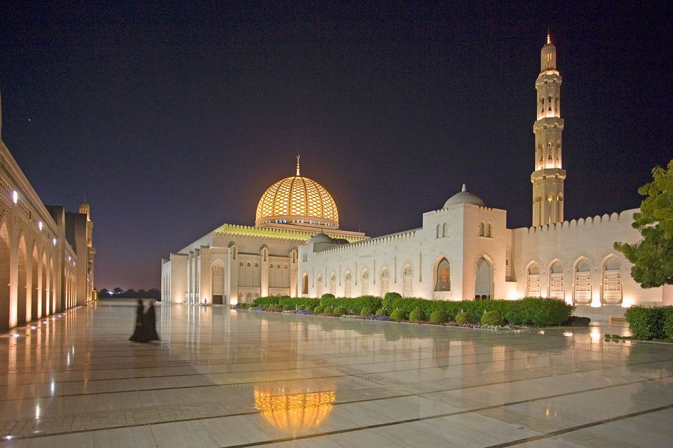 De moskee van Muscat