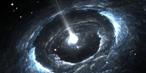 highly magnetized rotating neutron star
