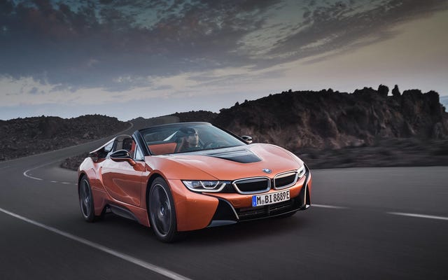 bmw i8 electric range