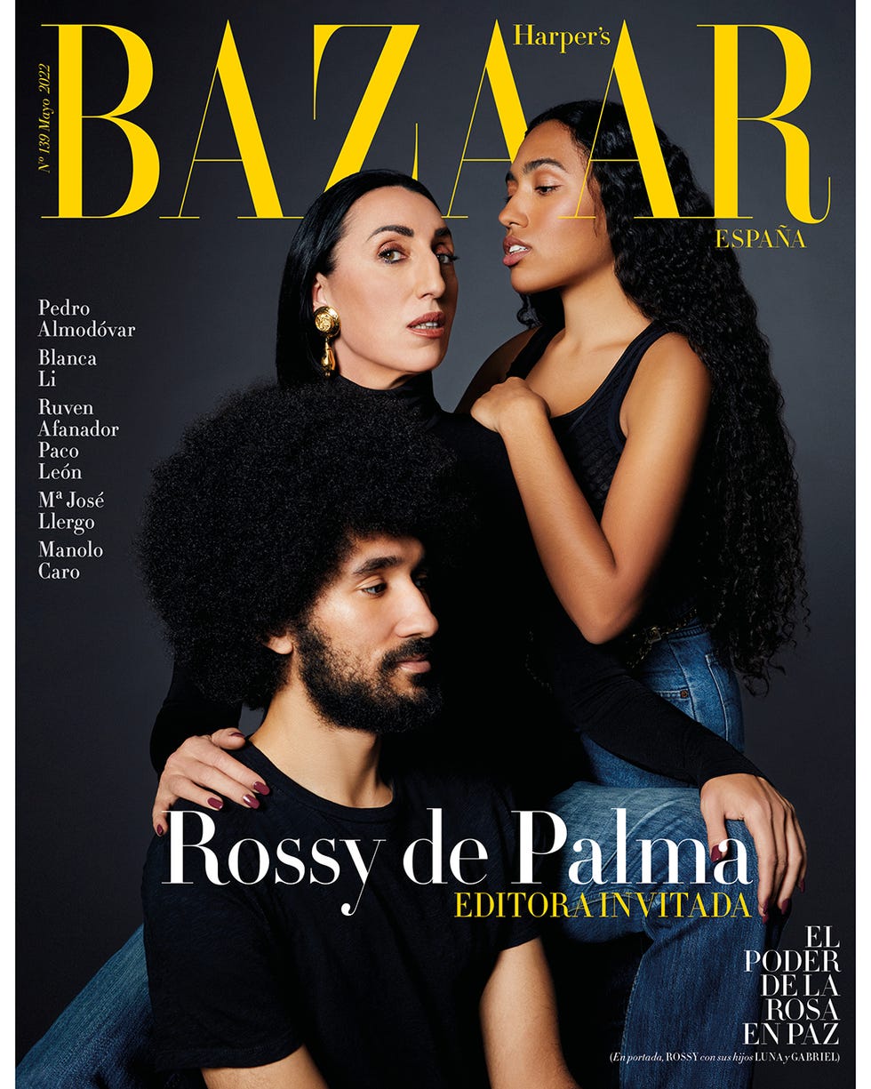 rossy de palma, portada harper's bazaar mayo