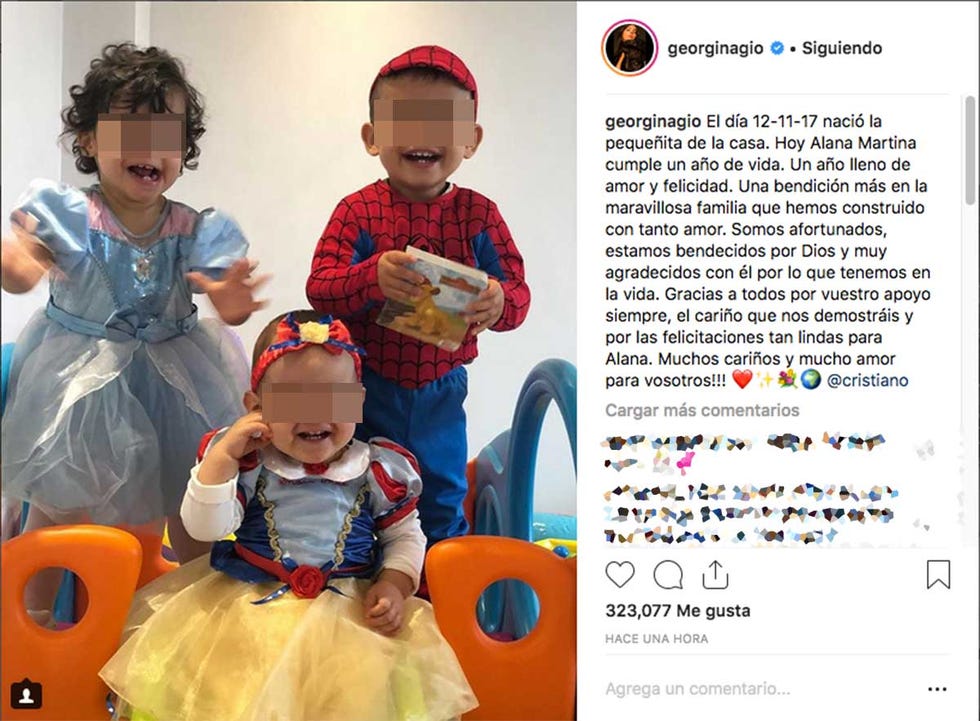 Cristiano Ronaldo hijos Alana Martina