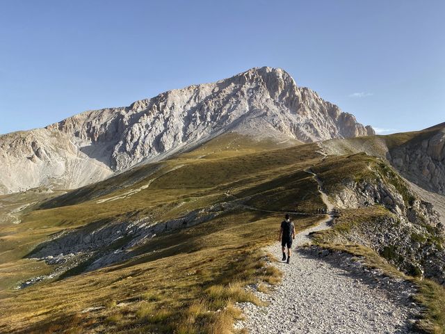 cammino appennini vecchio
