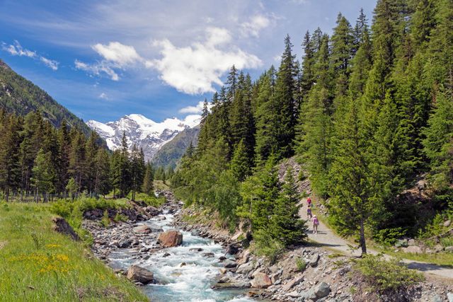gran paradiso national park, italy