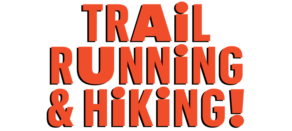 trail running and hiking